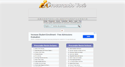 Desktop Screenshot of procurandovoce.com.br